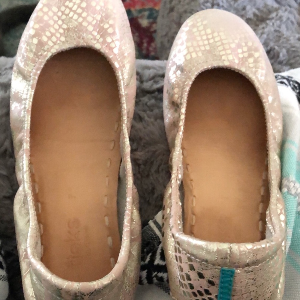 Tieks size 7 - romantic blush
